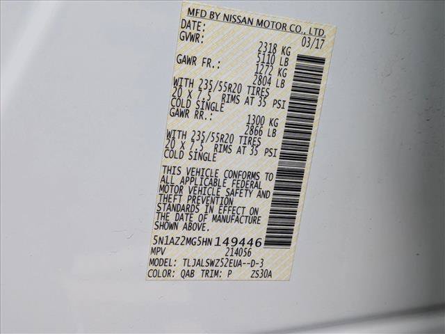 Used 2017 Nissan Murano Platinum w/ Platinum Technology Package FWD image 25