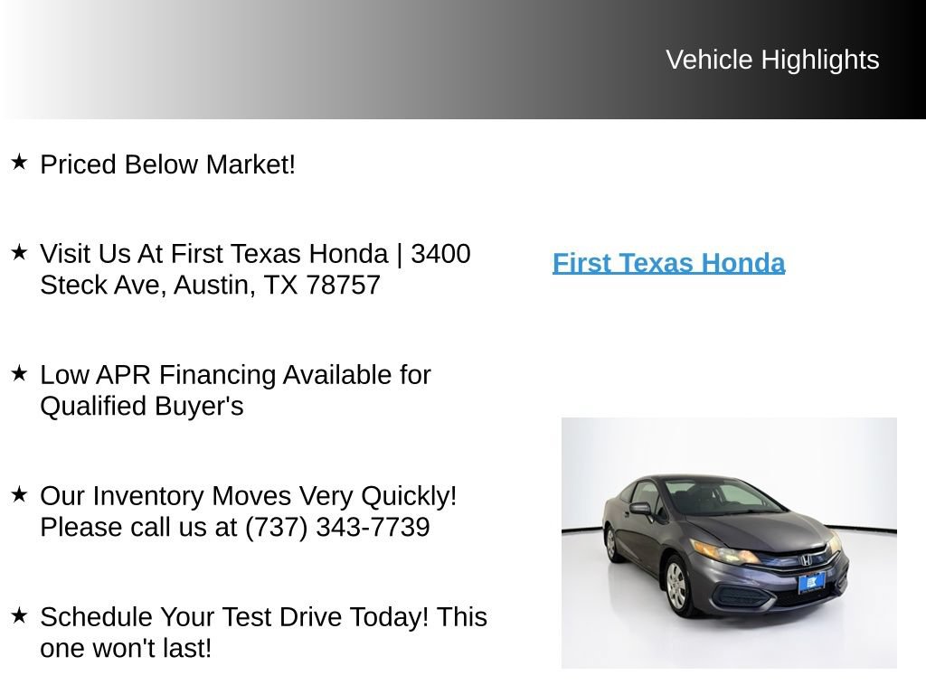 Used 2015 Honda Civic LX image 9