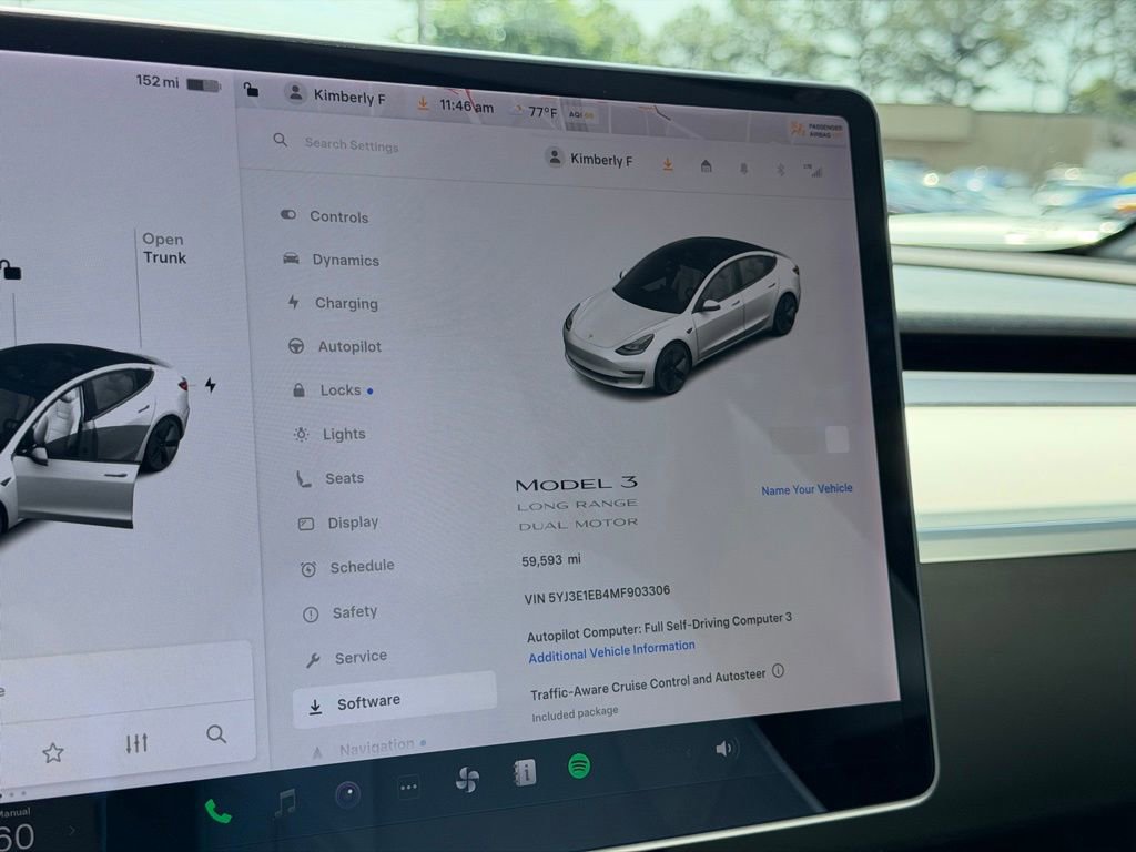 Used 2021 Tesla Model 3 Long Range AWD/4WD image 18