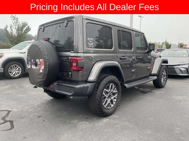 Used 2025 Jeep Wrangler Unlimited Sahara w/ Safety Group AWD/4WD image 9