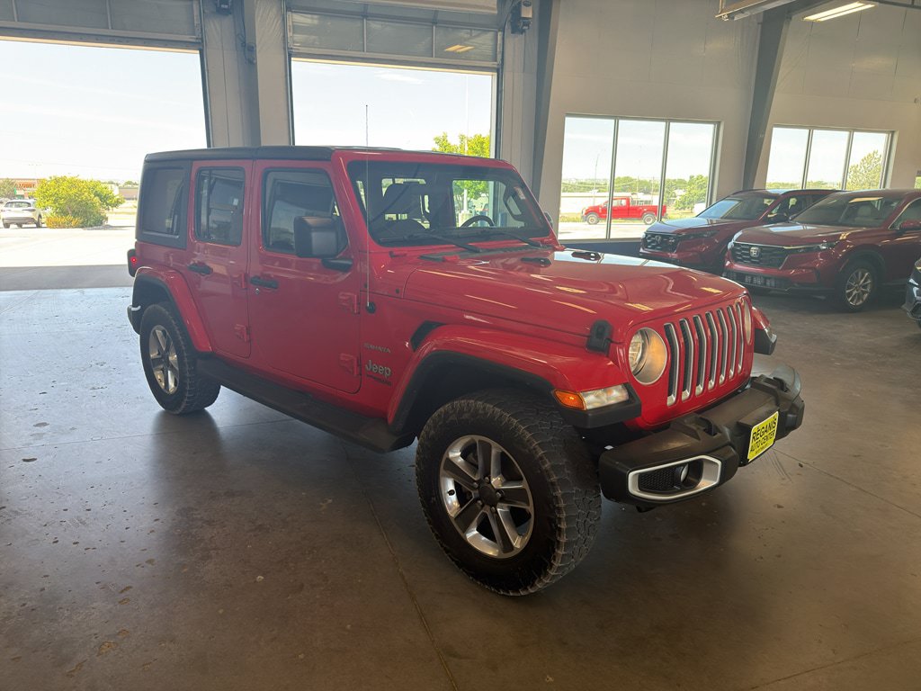 Used 2020 Jeep Wrangler Unlimited Sahara AWD/4WD image 7