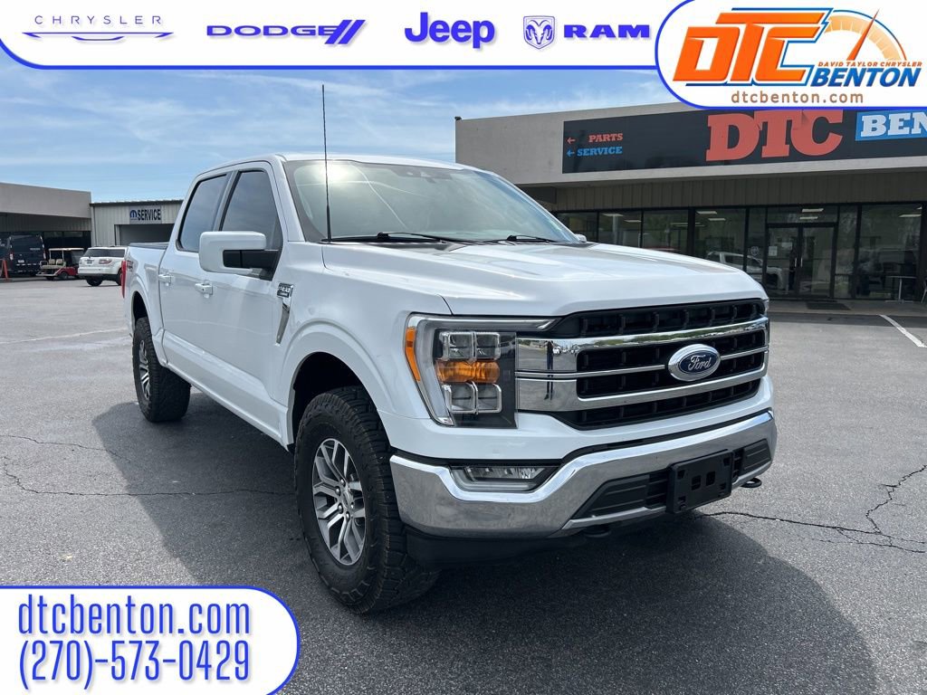 Used 2022 Ford F150 Lariat w/ Trailer Tow Package AWD/4WD video 1
