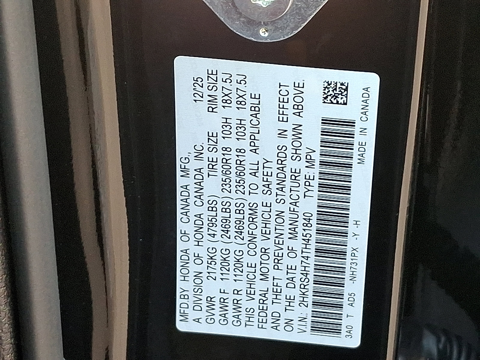 New 2026 Honda CR-V EX-L image 28