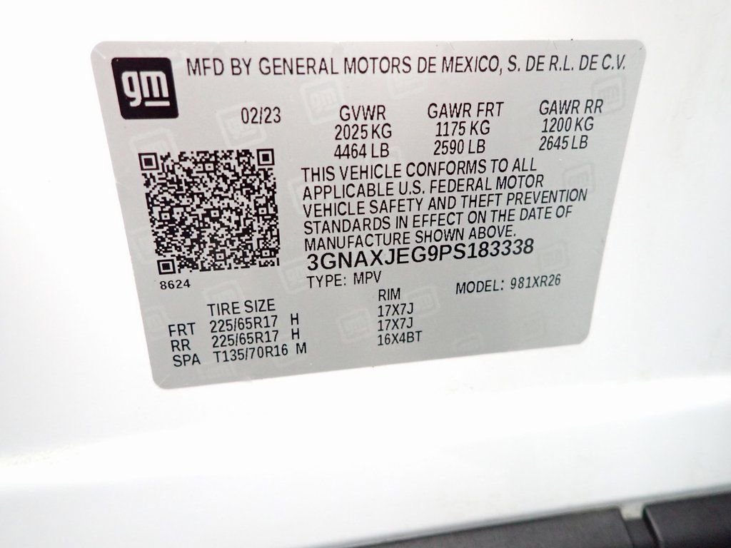 Used 2023 Chevrolet Equinox LT w/ LPO, Floor Liner Package image 36