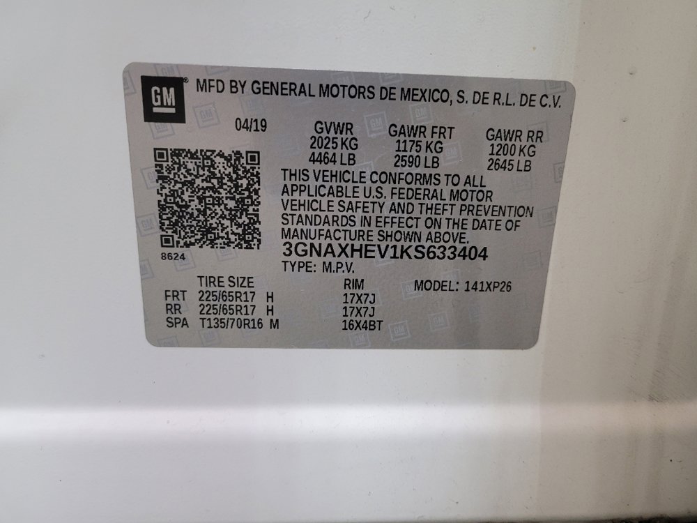 Used 2019 Chevrolet Equinox LS image 33