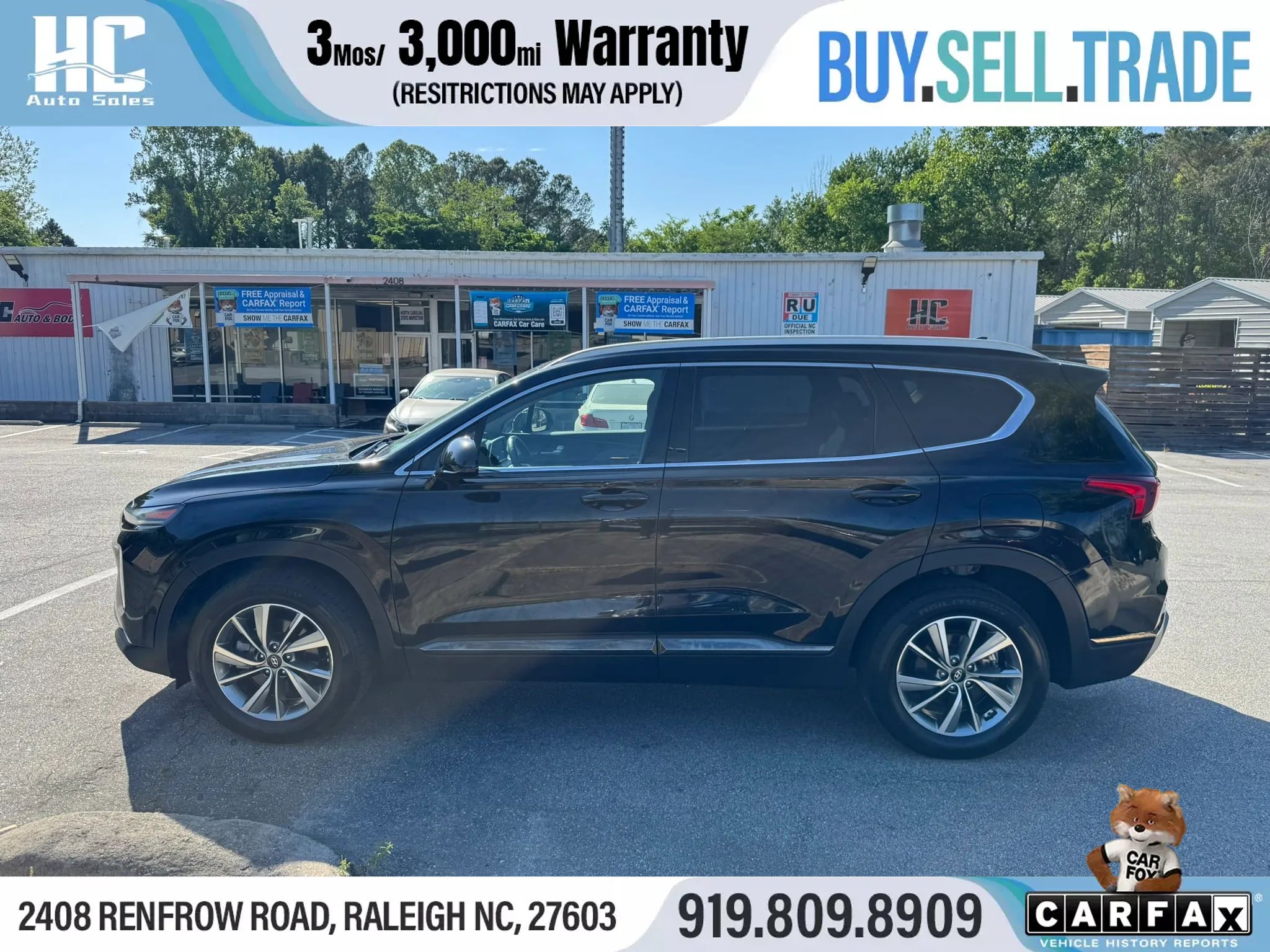 Used 2019 Hyundai Santa Fe SEL FWD image 2