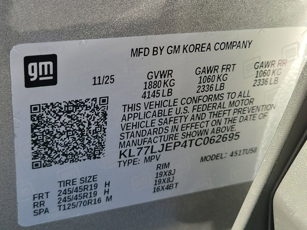 New 2026 Chevrolet Trax RS w/ Sunroof Package image 26