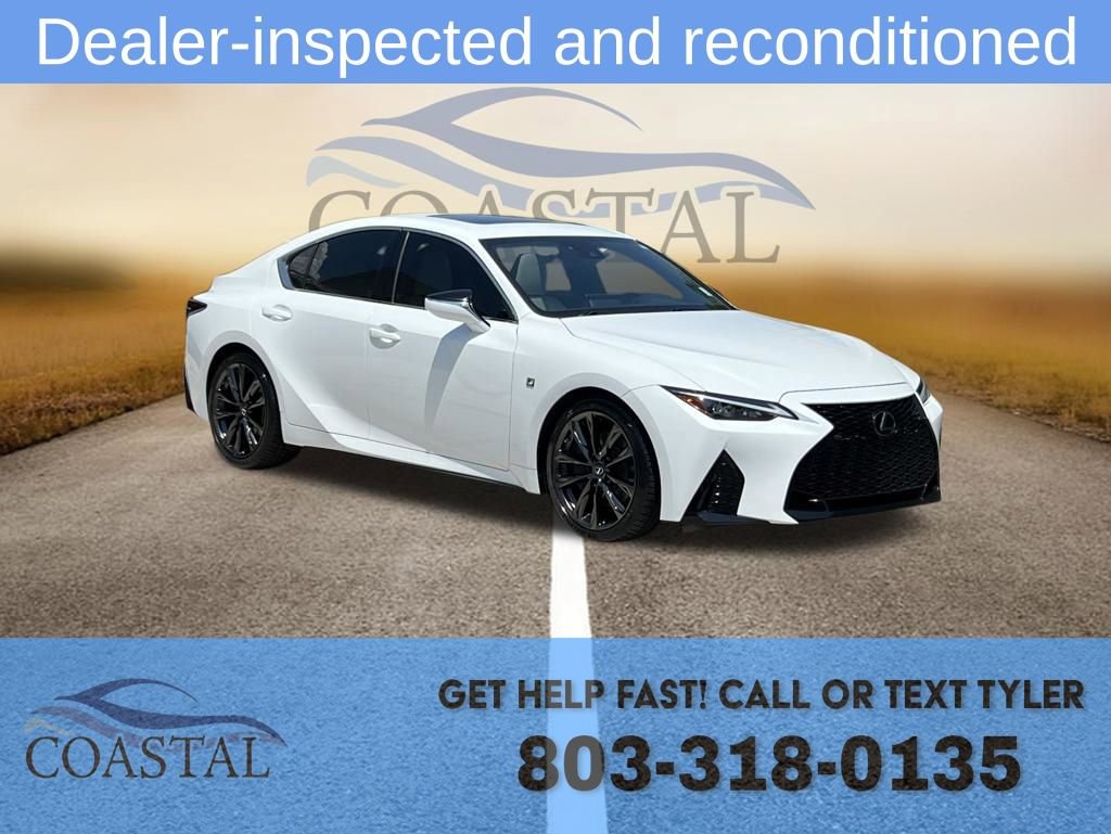 Used 2021 Lexus IS 350 F Sport w/ Accessory Package RWD image 3