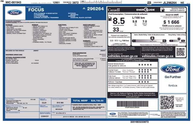 Used 2018 Ford Focus Titanium image 6