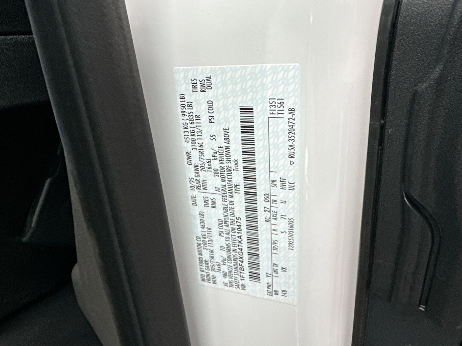 New 2026 Ford Transit 350 148 High Roof Extended DRW w/ Load Area Protection Package image 40