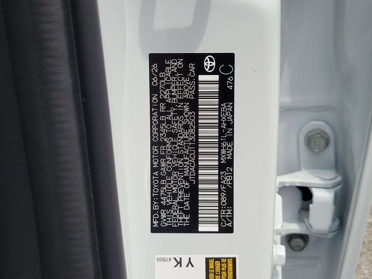 New 2026 Toyota Prius Plug-In Hybrid FWD image 32