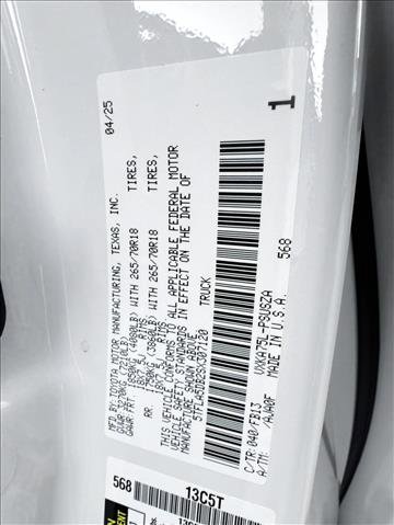 Certified 2025 Toyota Tundra SR5 w/ SR5 Convenience Package image 22