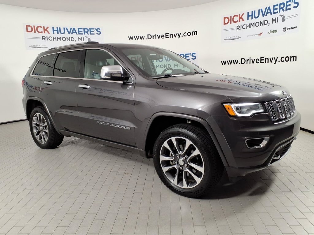 Used 2017 Jeep Grand Cherokee Overland AWD/4WD image 3