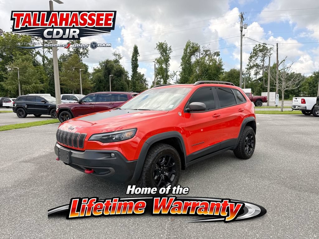 Used 2021 Jeep Cherokee Trailhawk w/ Sun, Sound & Nav Group AWD/4WD image 9