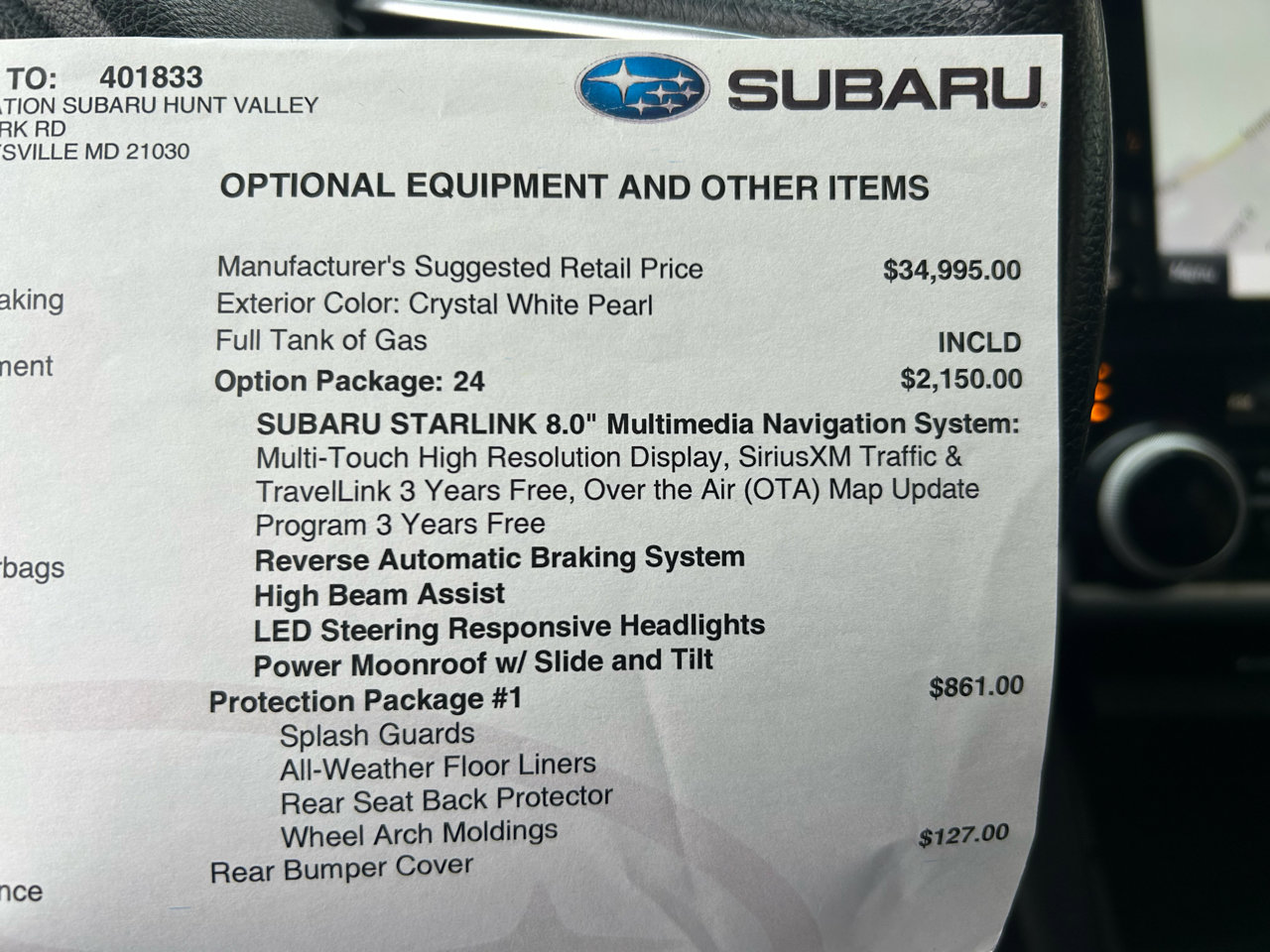 Used 2019 Subaru Outback 3.6R Limited w/ Protection Package #1 image 26