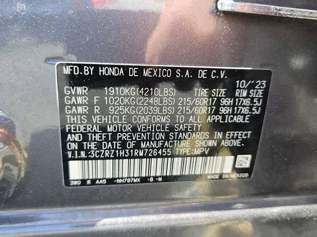 Used 2024 Honda HR-V LX image 16