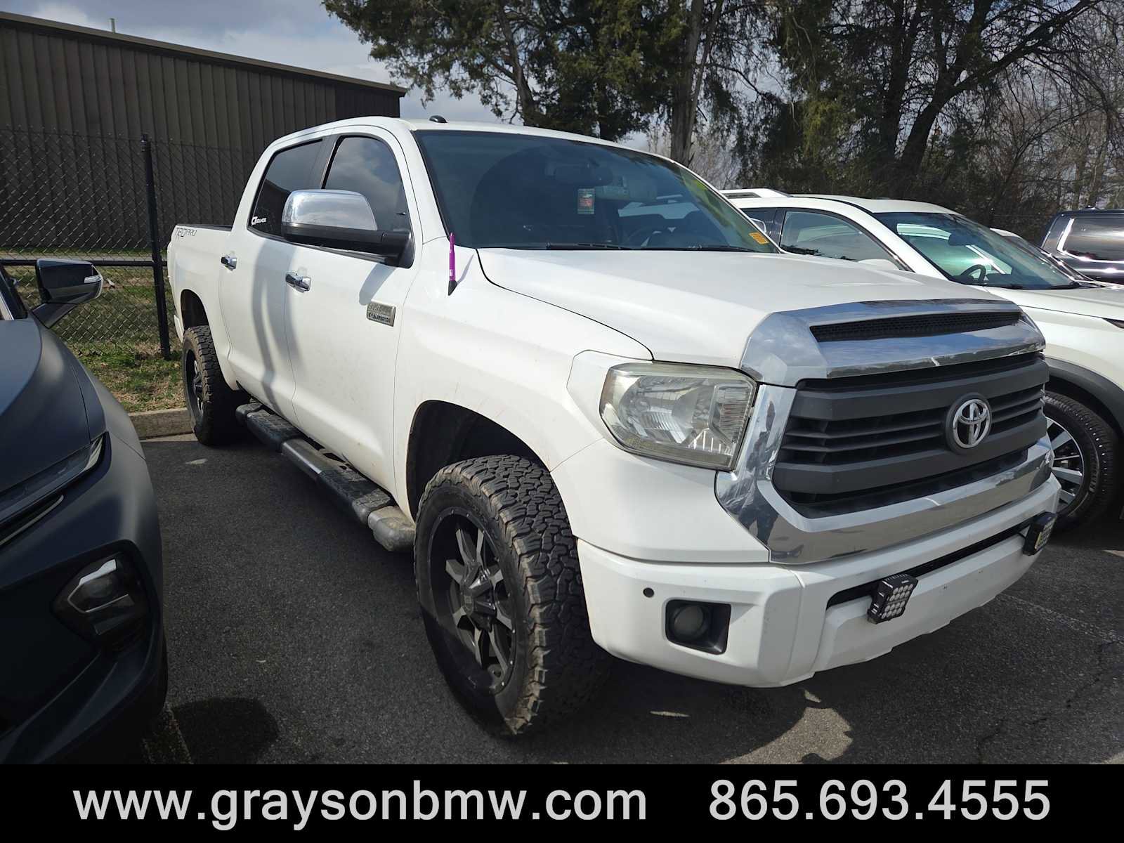 Used 2014 Toyota Tundra Platinum video 1