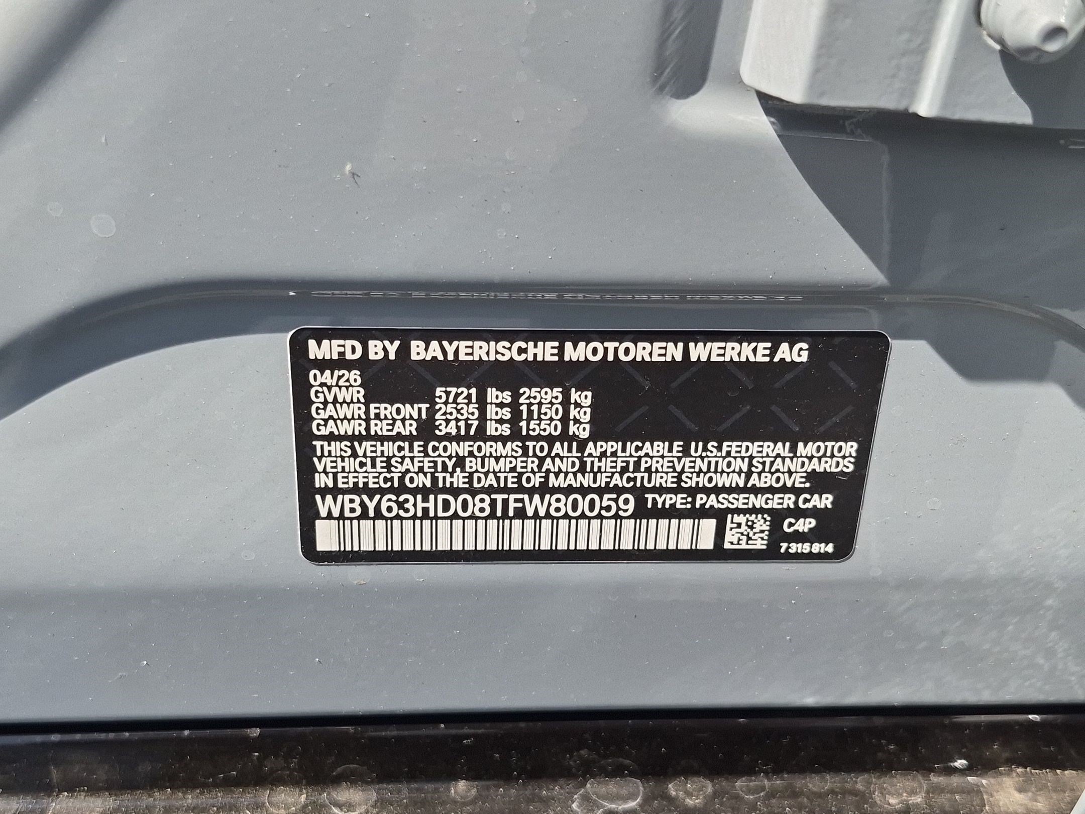 New 2026 BMW i4 eDrive40 w/ M Sport Package RWD image 34