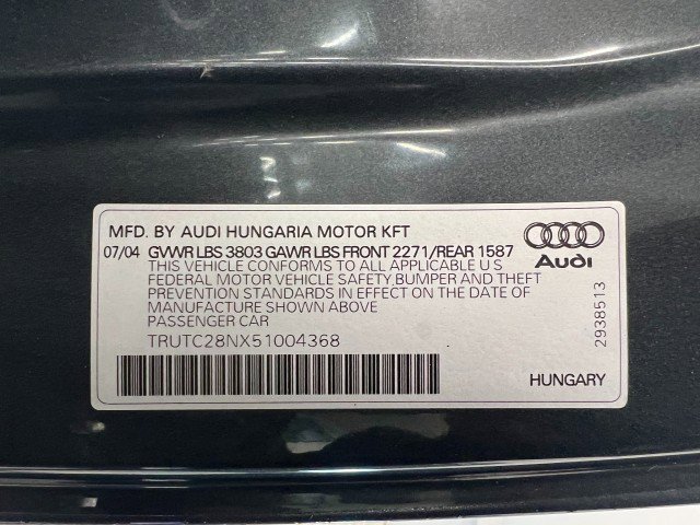 Used 2005 Audi TT 1.8T image 30