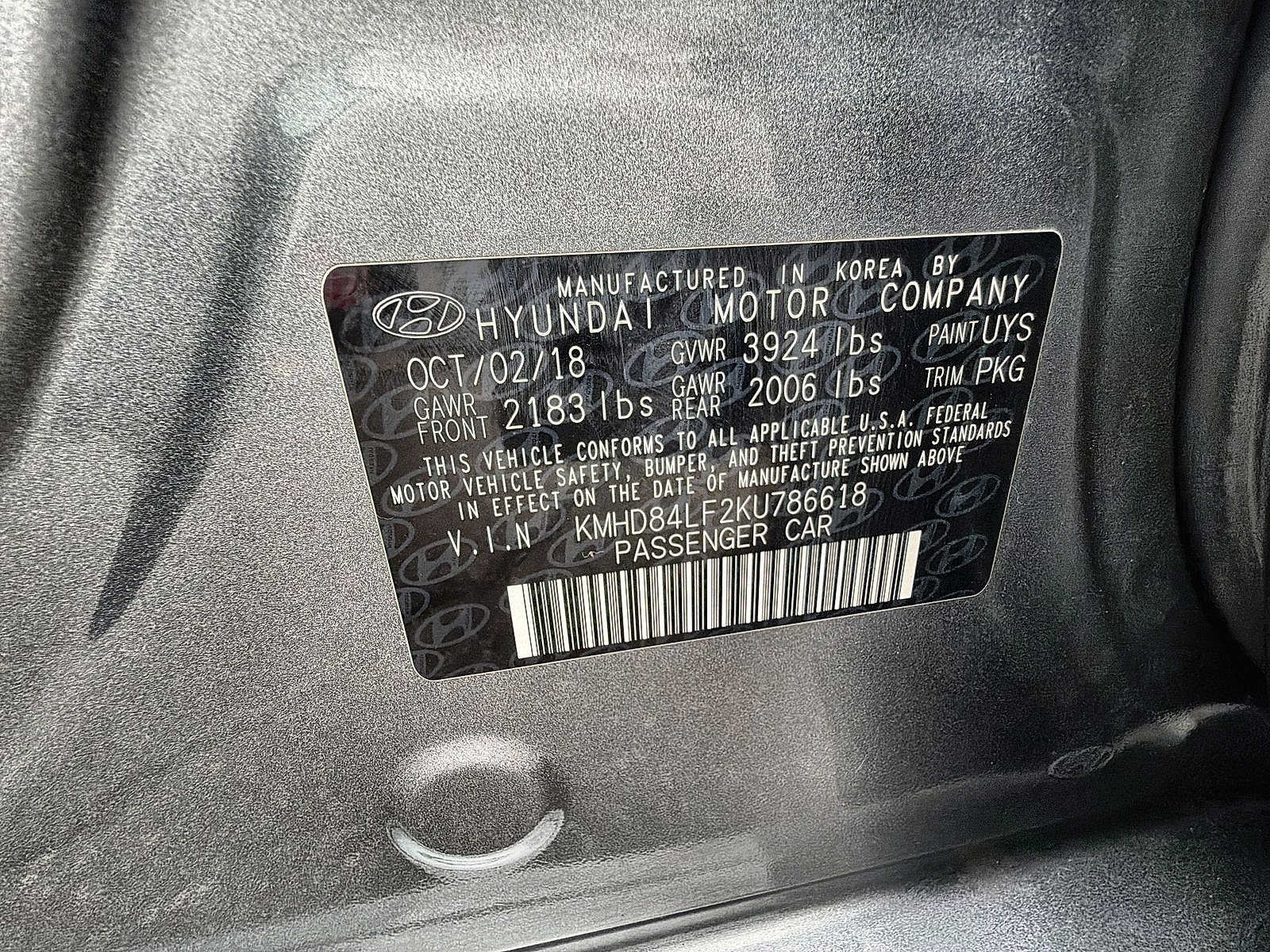 Used 2019 Hyundai Elantra Value Edition w/ Cargo Package FWD image 29