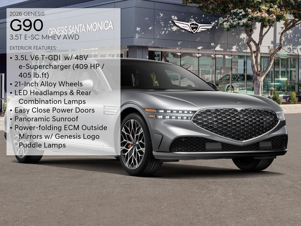 New 2026 Genesis G90 3.5T AWD/4WD image 3