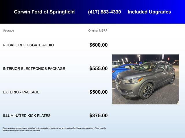 Used 2019 Nissan Kicks SV w/ Interior Electronics Package image 5