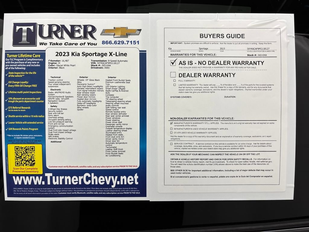 Used 2023 Kia Sportage X-Line w/ X-Line Premium Package image 31