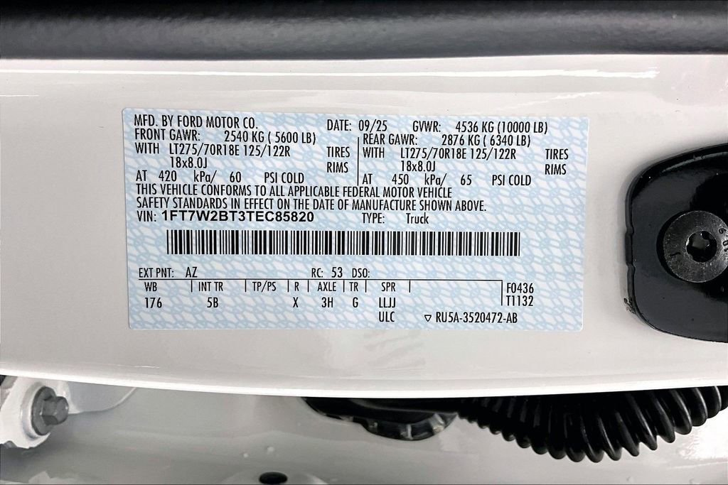 New 2026 Ford F250 Lariat w/ FX4 Off-Road Package image 8