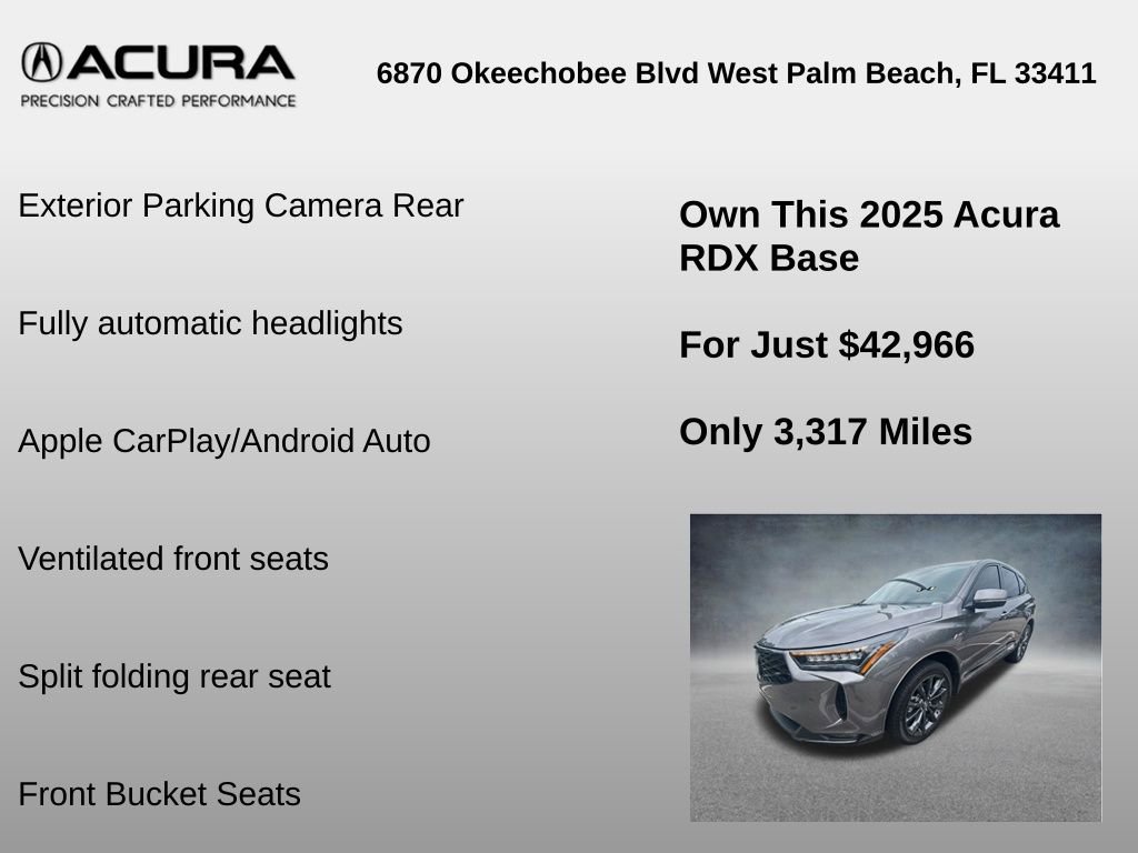 Used 2025 Acura RDX A-Spec AWD/4WD image 12