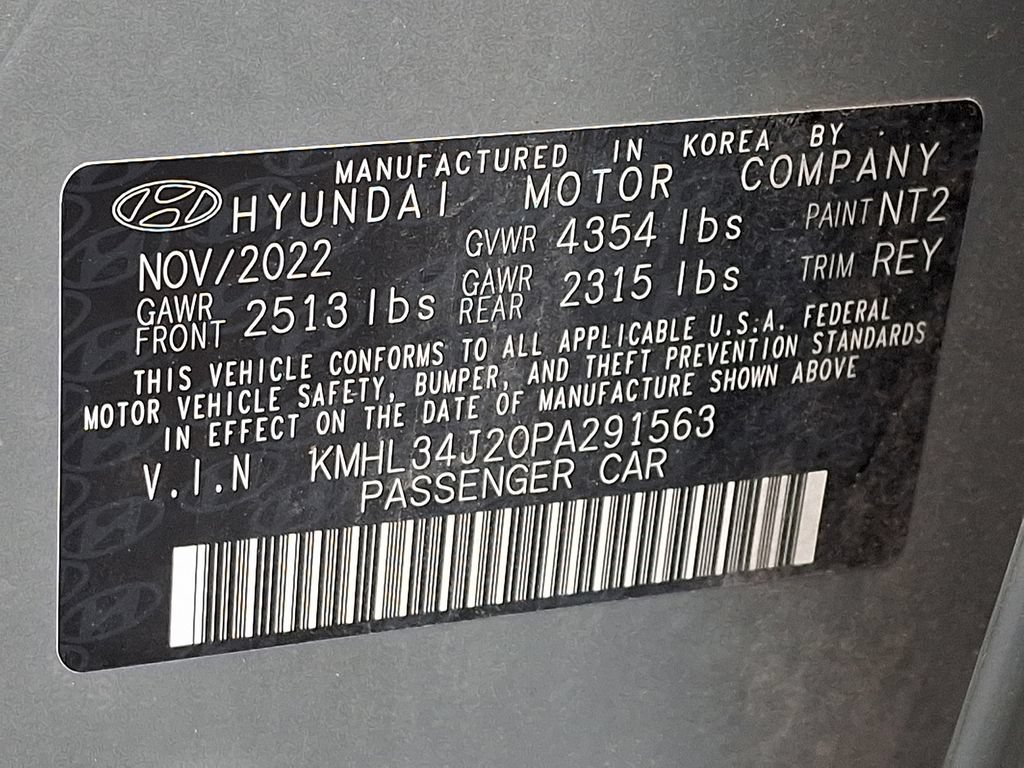 Used 2023 Hyundai Sonata Limited w/ Cargo Package FWD image 34