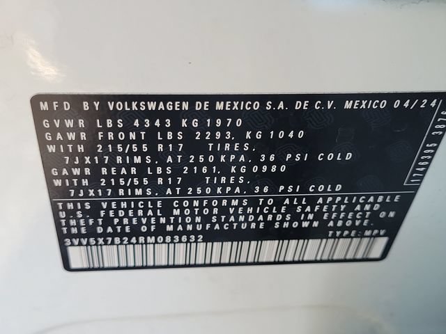 Certified 2024 Volkswagen Taos S FWD image 27