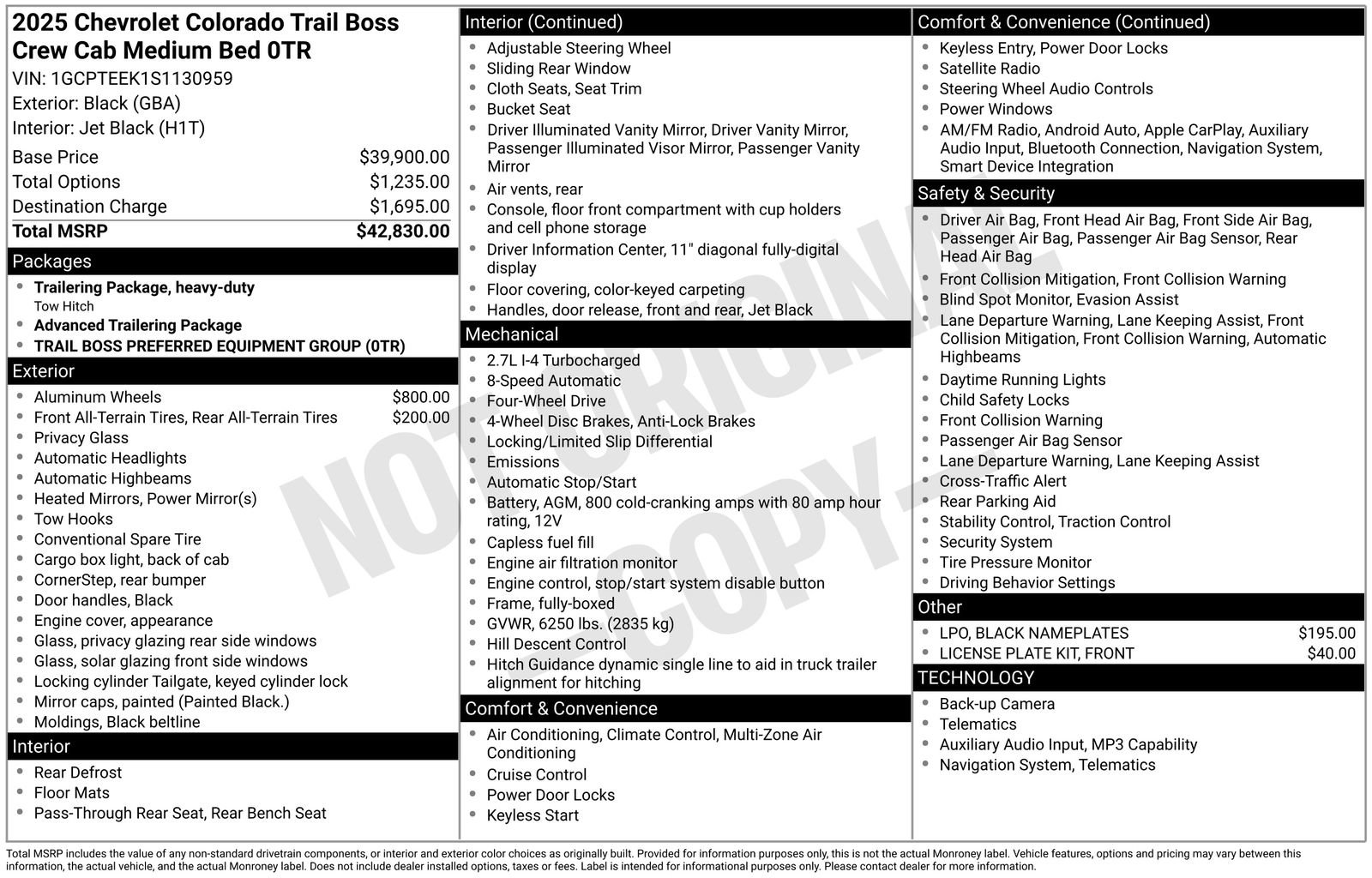 Certified 2025 Chevrolet Colorado Trail Boss image 15