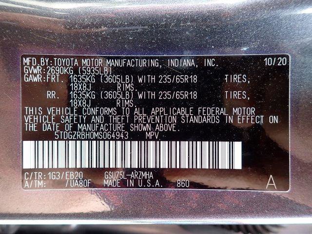 Certified 2021 Toyota Highlander XLE image 22