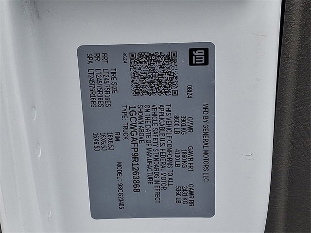 Certified 2024 Chevrolet Express 2500 w/ Driver Convenience Package image 26