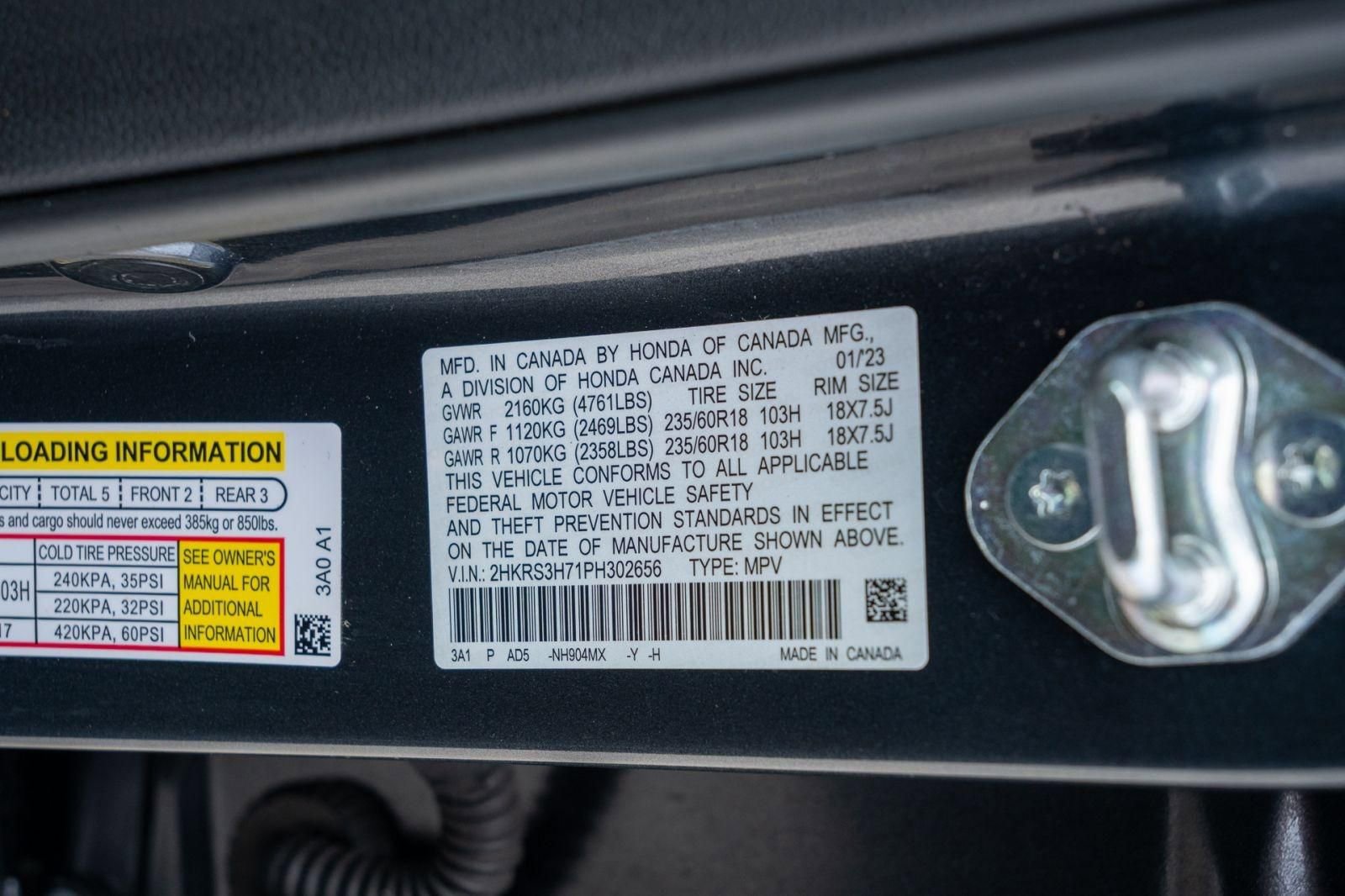 Certified 2023 Honda CR-V EX-L image 34