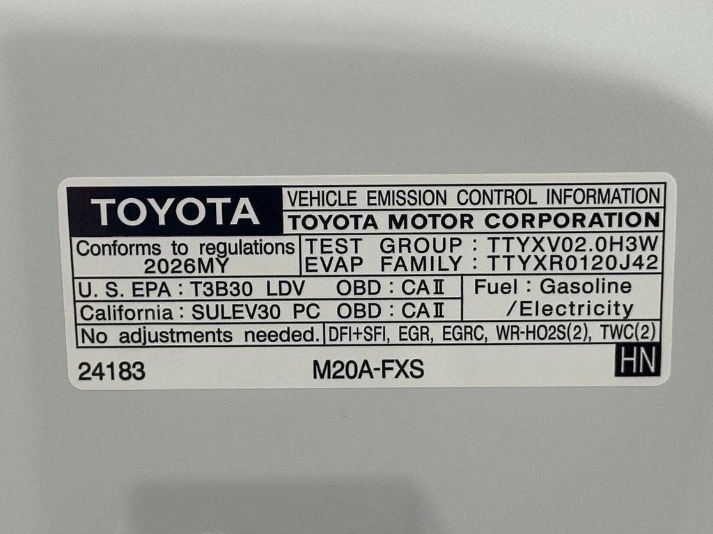 New 2026 Toyota Prius Plug-In Hybrid w/ Limited Premium Package FWD image 13
