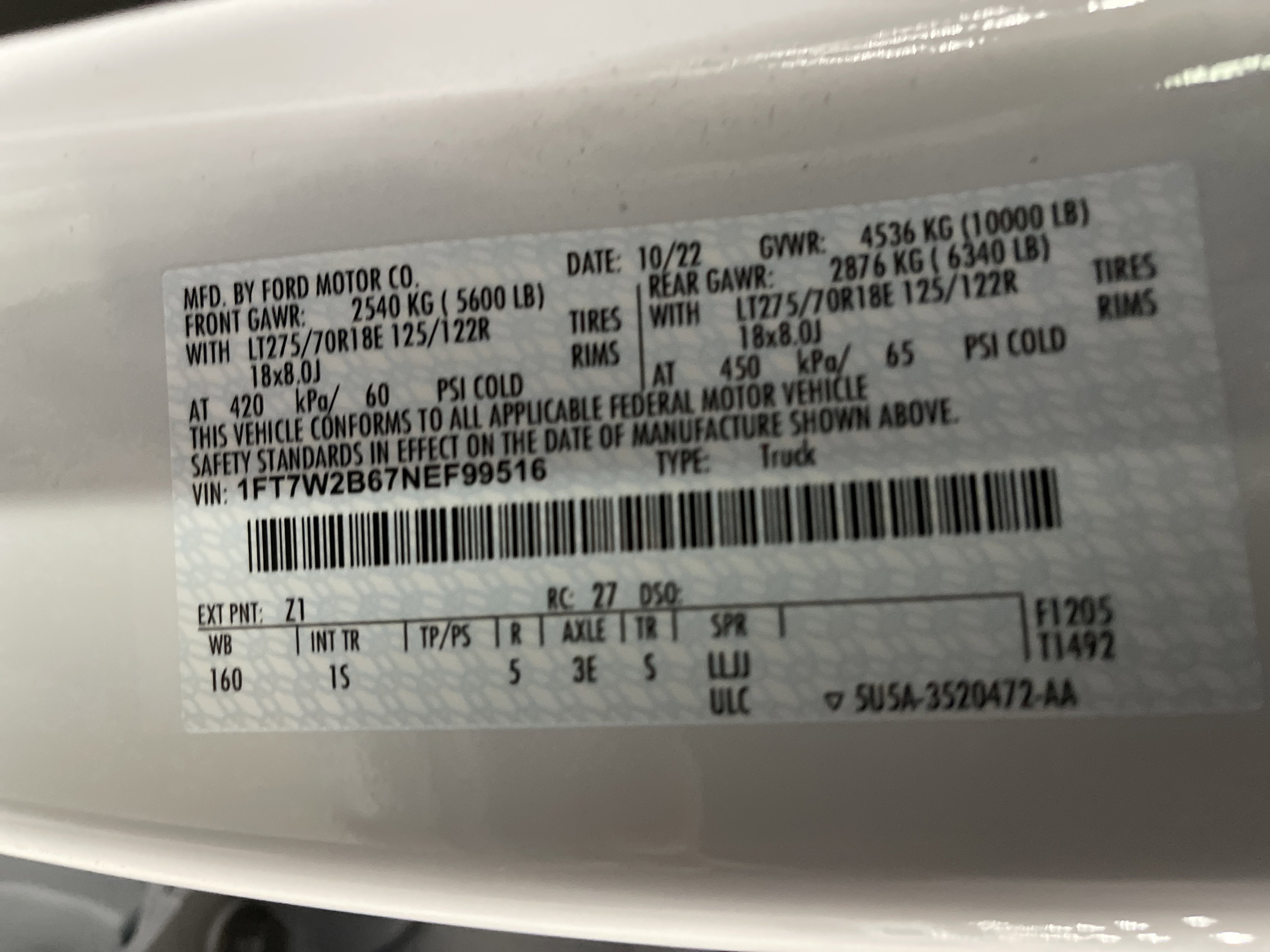 Used 2022 Ford F250 XL w/ STX Appearance Package image 27