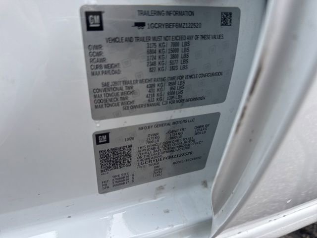 Used 2021 Chevrolet Silverado 1500 Custom w/ LPO, Dark Essentials Package image 28