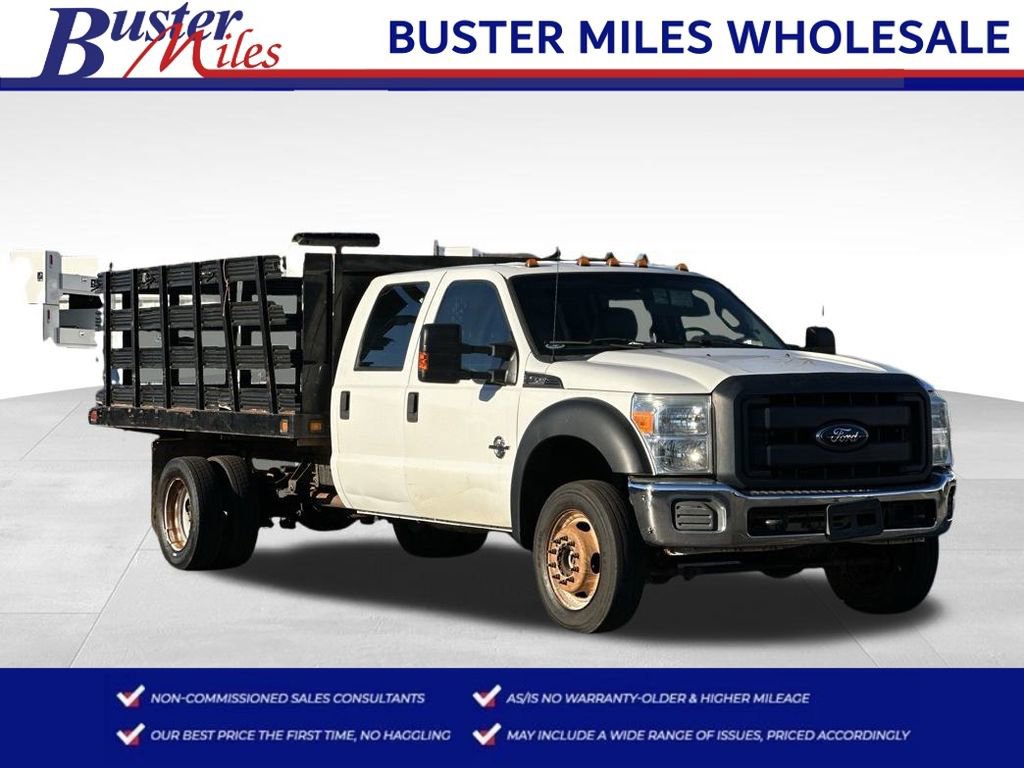 Used 2016 Ford F550 4x4 Crew Cab Super Duty w/ Power Equipment Group image 1