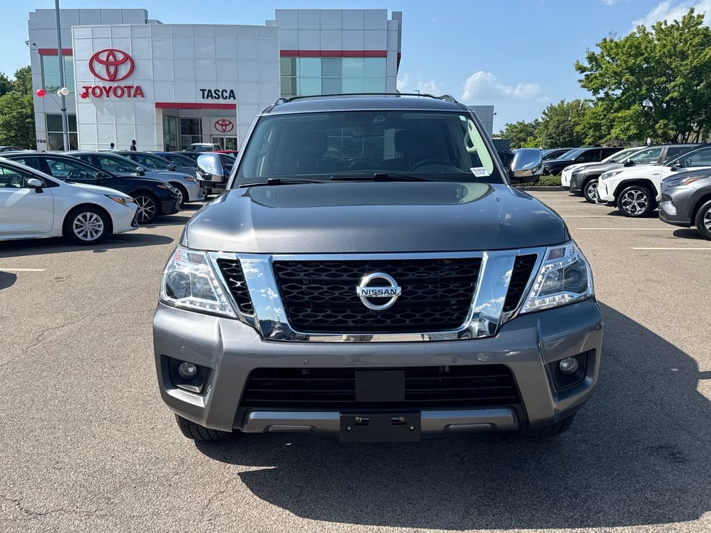 Used 2020 Nissan Armada Platinum w/ Captain's Chairs Package AWD/4WD video 2