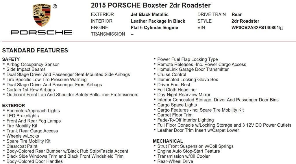 Used 2015 Porsche Boxster image 21