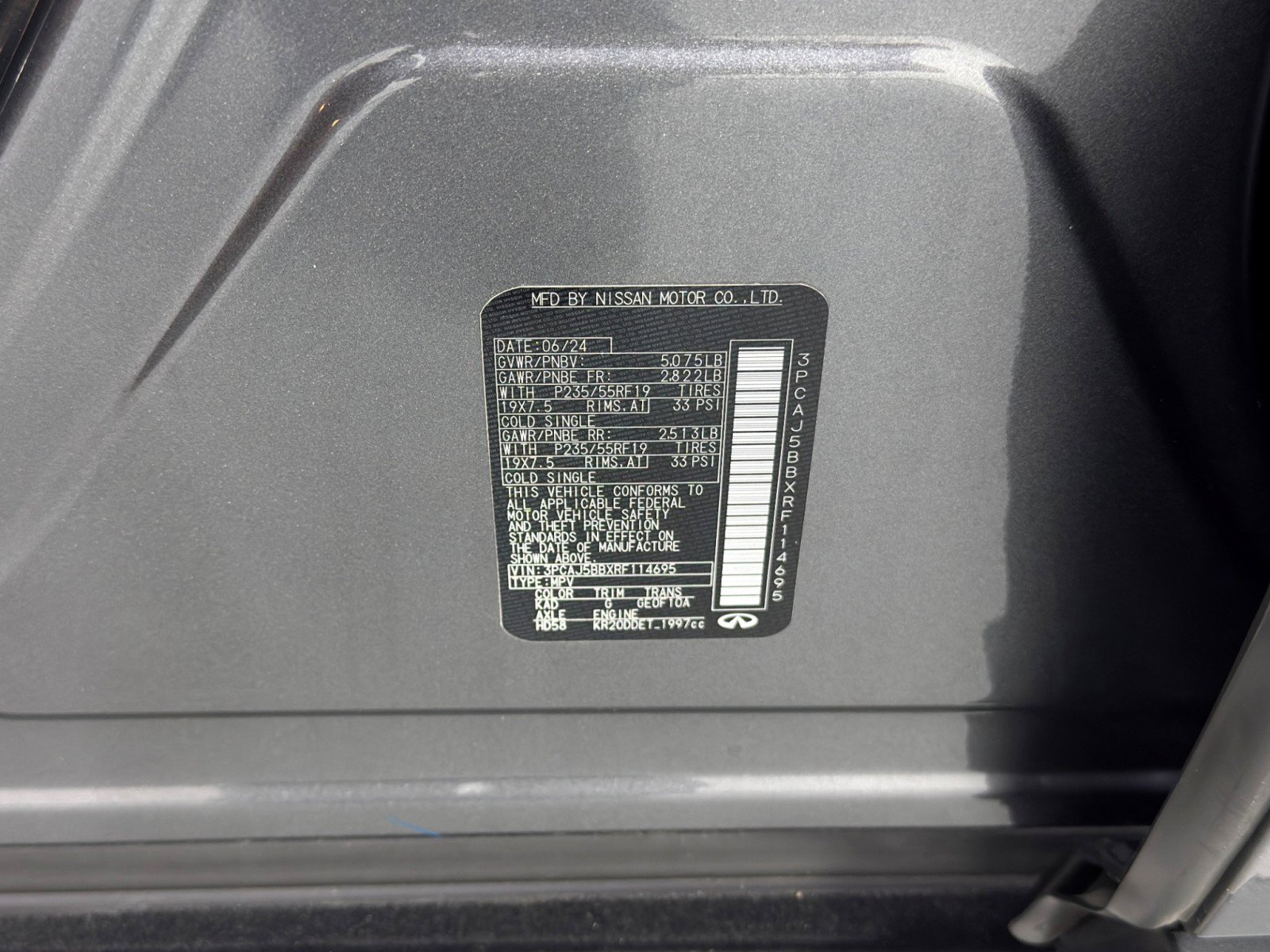 Used 2024 INFINITI QX50 Luxe image 47