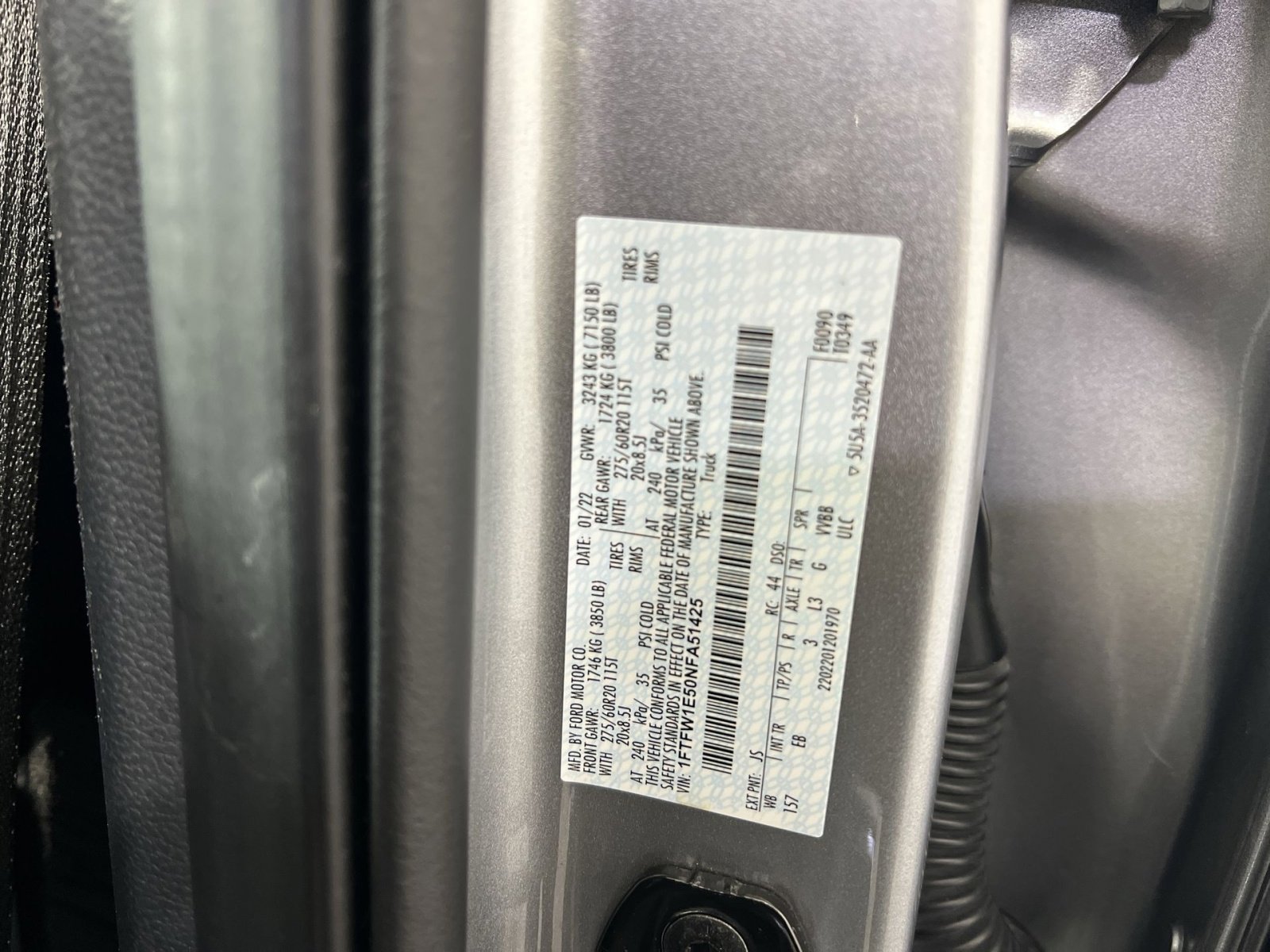 Used 2022 Ford F150 Lariat image 29