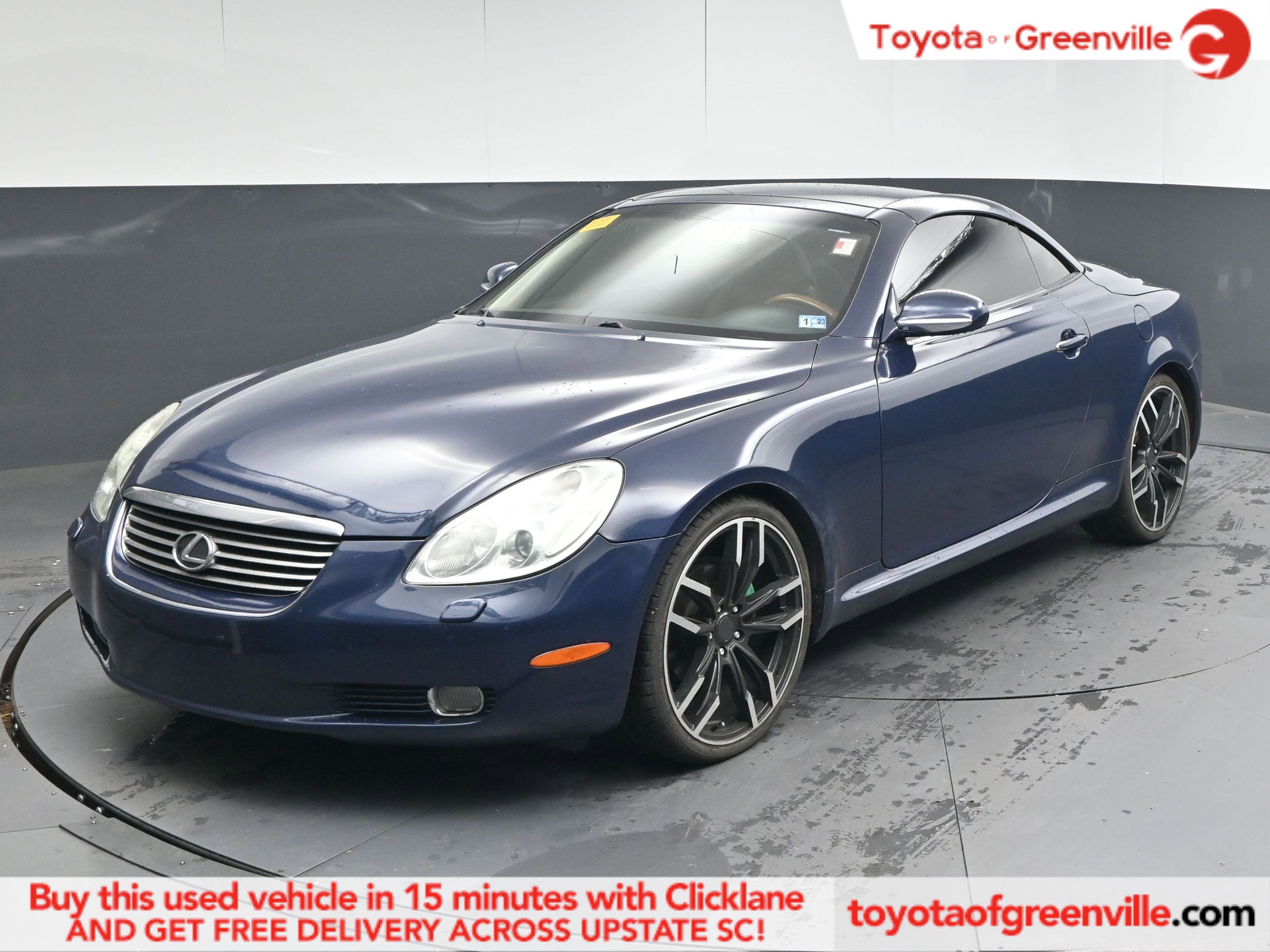 Used 2003 Lexus SC 430 Convertible image 1