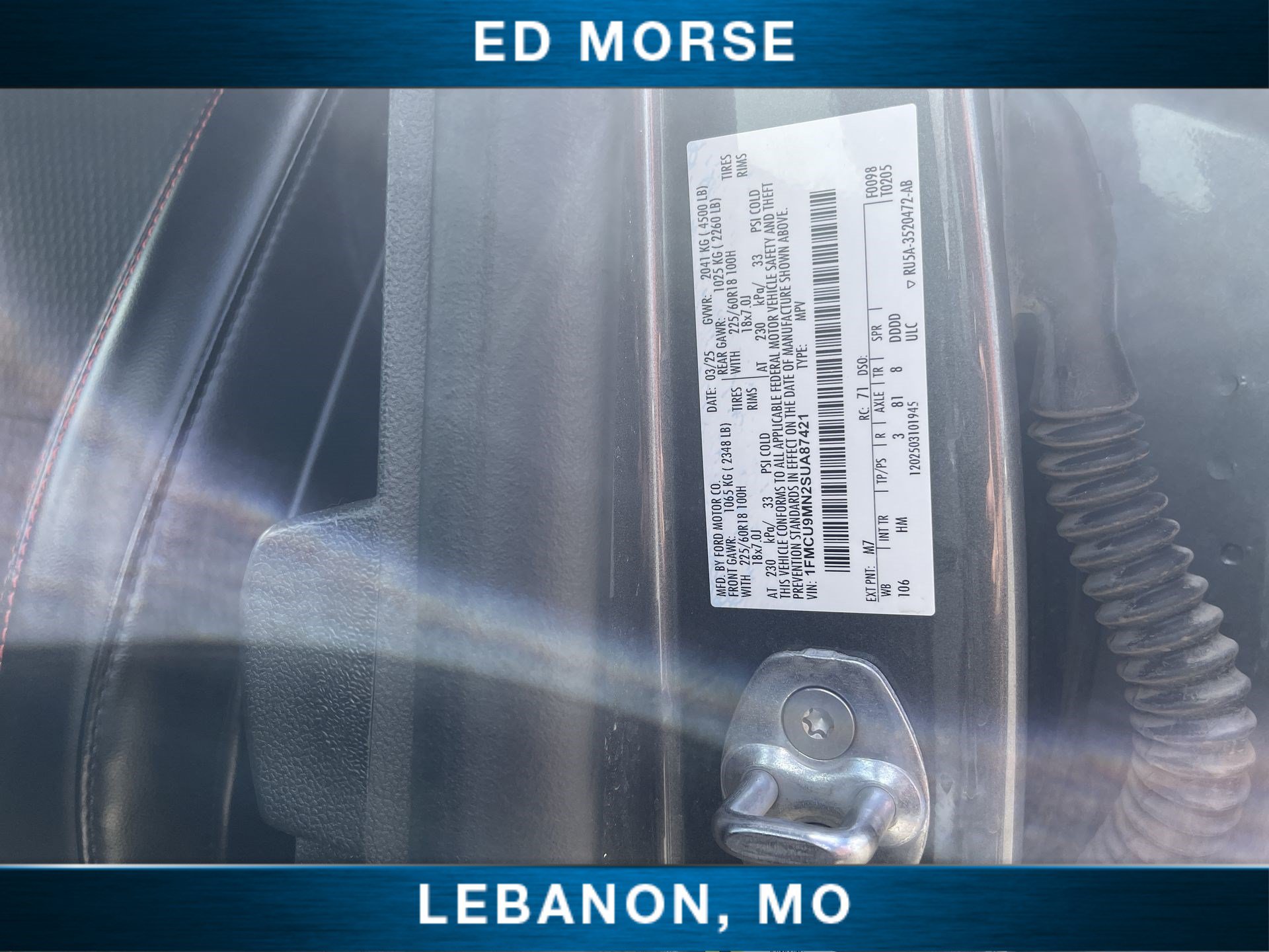 Certified 2025 Ford Escape ST-Line AWD/4WD image 32