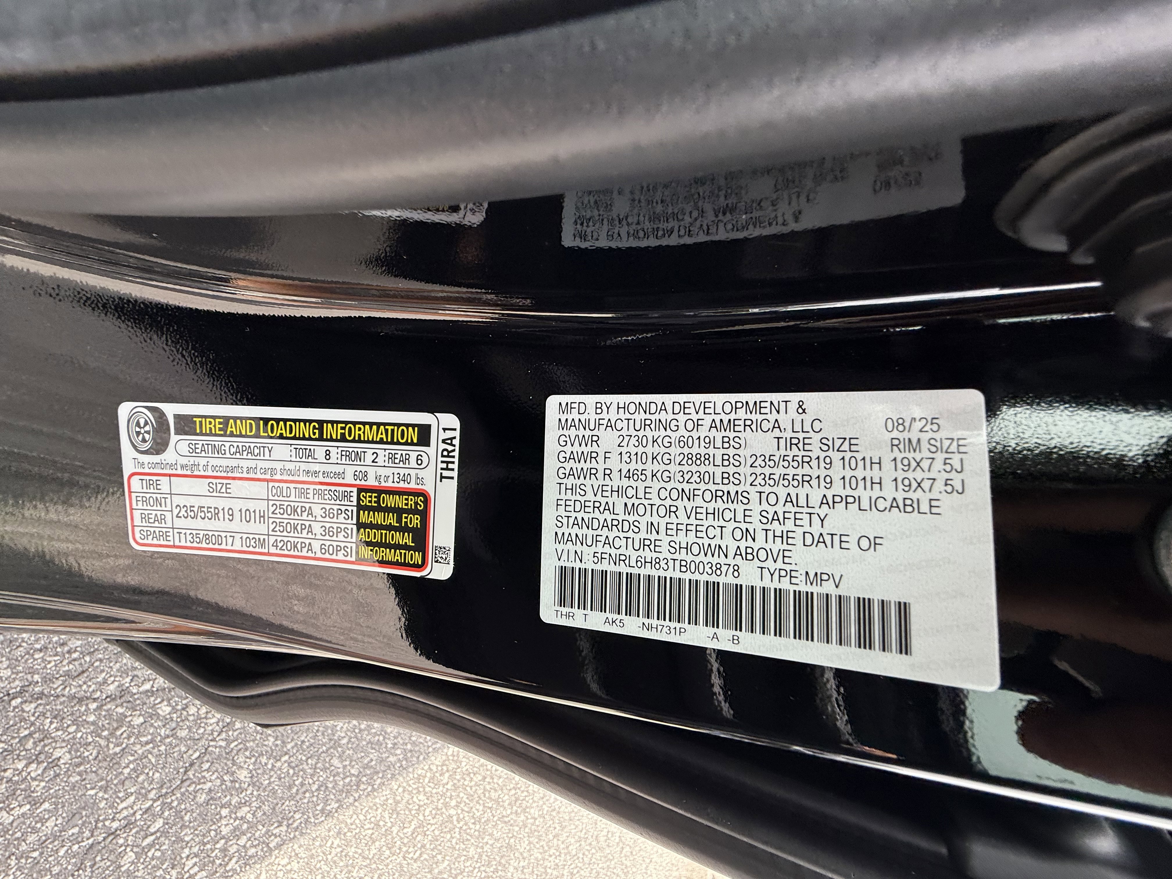 New 2026 Honda Odyssey Touring image 15