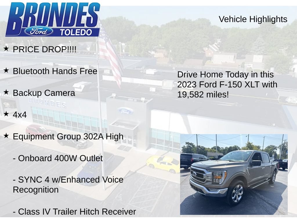 Used 2023 Ford F150 XLT w/ Equipment Group 302A High AWD/4WD image 5