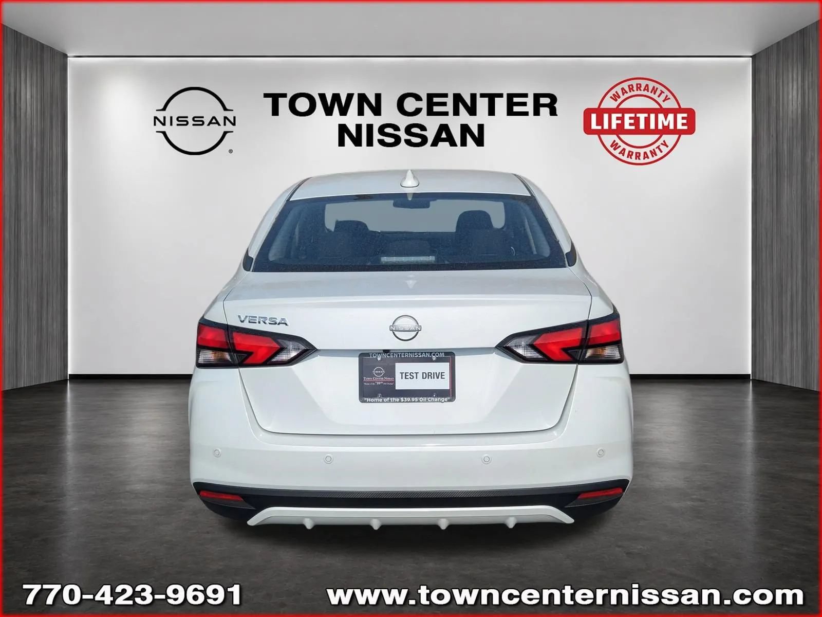 New 2025 Nissan Versa SV w/ Trunk Package FWD image 7