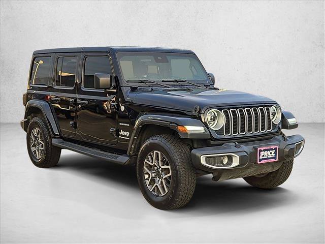 Used 2024 Jeep Wrangler Unlimited Sahara w/ Safety Group AWD/4WD image 3