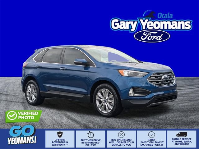 Certified 2022 Ford Edge Titanium AWD/4WD image 1